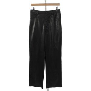 LaMarque Womens Black Polyurethane Dress Pants Size 27